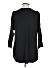 Half Moon by Modern Movement Black 3/4 Sleeve Top Size M - photo 2