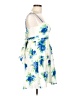 Ruby Rox Floral Blue Cocktail Dress Size 11 - photo 4