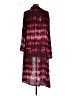 Torrid 100% Rayon Burgundy Kimono Size Lg Plus (0) - photo 2