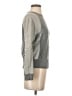 M.o.l. Knits 100% Cotton Gray Pullover Sweater Size XS - photo 4
