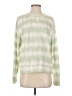 Three Dots Tie-dye Green Pullover Sweater Size S - photo 1