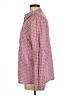 Caslon 100% Cotton Houndstooth Pink Long Sleeve Button-Down Shirt Size M - photo 5