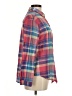 BDG 100% Cotton Plaid Red Long Sleeve Button-Down Shirt Size M - photo 4