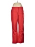 Nic + Zoe Red Casual Pants Size 8 - photo 1