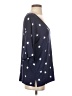 Dear John Stars Blue 3/4 Sleeve Blouse Size S - photo 4