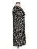 En Focus Animal Print Black Casual Dress Size 6 (petite) - photo 4