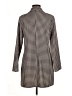 Shein 100% Polyester Houndstooth Brown Blazer Size 6 - photo 2