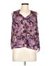 Evereve 100% Polyester Purple Sleeveless Blouse Size L - photo 1