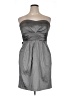 NW Nightway Metallic Gray Cocktail Dress Size XL - photo 1