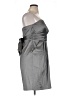 NW Nightway Metallic Gray Cocktail Dress Size XL - photo 4