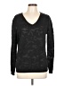 Ann Taylor Factory Camo Black Pullover Sweater Size L - photo 1