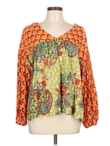 Bucketlist 3/4 Sleeve Blouse (view 1)