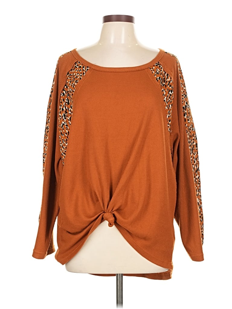 Pre-owned Gigio Pullover Sweater In Brown