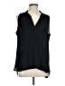 Vince Camuto 100% Polyester Black Sleeveless Blouse Size L - photo 1
