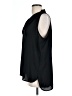 Vince Camuto 100% Polyester Black Sleeveless Blouse Size L - photo 5