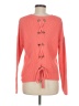 Lucky Brand 100% Cotton Orange Pullover Sweater Size M - photo 2