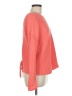 Lucky Brand 100% Cotton Orange Pullover Sweater Size M - photo 4