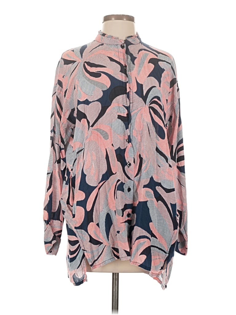 Pre-owned Masai Long Sleeve Blouse In Pink