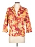Chico's Tropical Red Blazer Size Lg (2) - photo 1