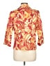 Chico's Tropical Red Blazer Size Lg (2) - photo 2