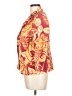 Chico's Tropical Red Blazer Size Lg (2) - photo 5