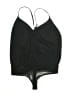 Forever 21 100% Polyester Black Bodysuit Size S - photo 1