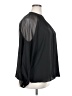 ELOQUII 100% Polyester Black 3/4 Sleeve Blouse Size 18 - photo 4