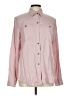 Chaps 100% Lyocell Color Block Pink Long Sleeve Button-Down Shirt Size L - photo 1