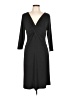 Evan Picone Solid Black Cocktail Dress Size 12 - photo 1