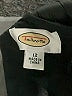 Talbots 100% Polyester Solid Black Cocktail Dress Size 12 - photo 7