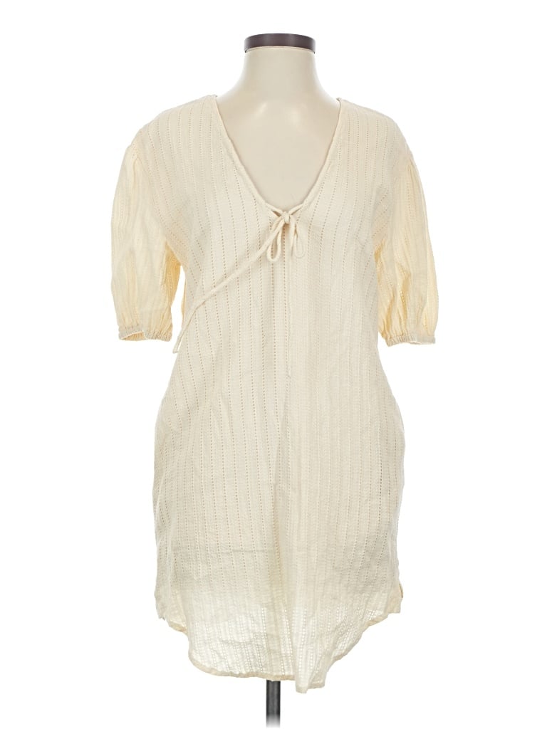 Pre-owned 4si3nna Casual Dress In White