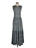 Saint + Sofia Blue Casual Dress Size 2 - photo 1