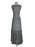 Saint + Sofia Blue Casual Dress Size 2 - photo 2