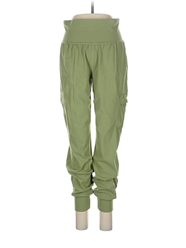 Pre-owned Athleta Cargo Pants In Green
