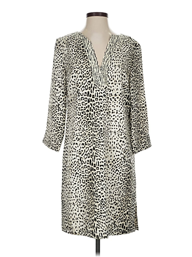 J. Mclaughlin Casual Dress In Silver