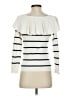 Chaser 100% Cotton Ivory Pullover Sweater Size S - photo 2