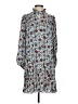 Gerard Darel Print Blue Casual Dress Size XS (1) - photo 1
