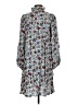 Gerard Darel Print Blue Casual Dress Size XS (1) - photo 2