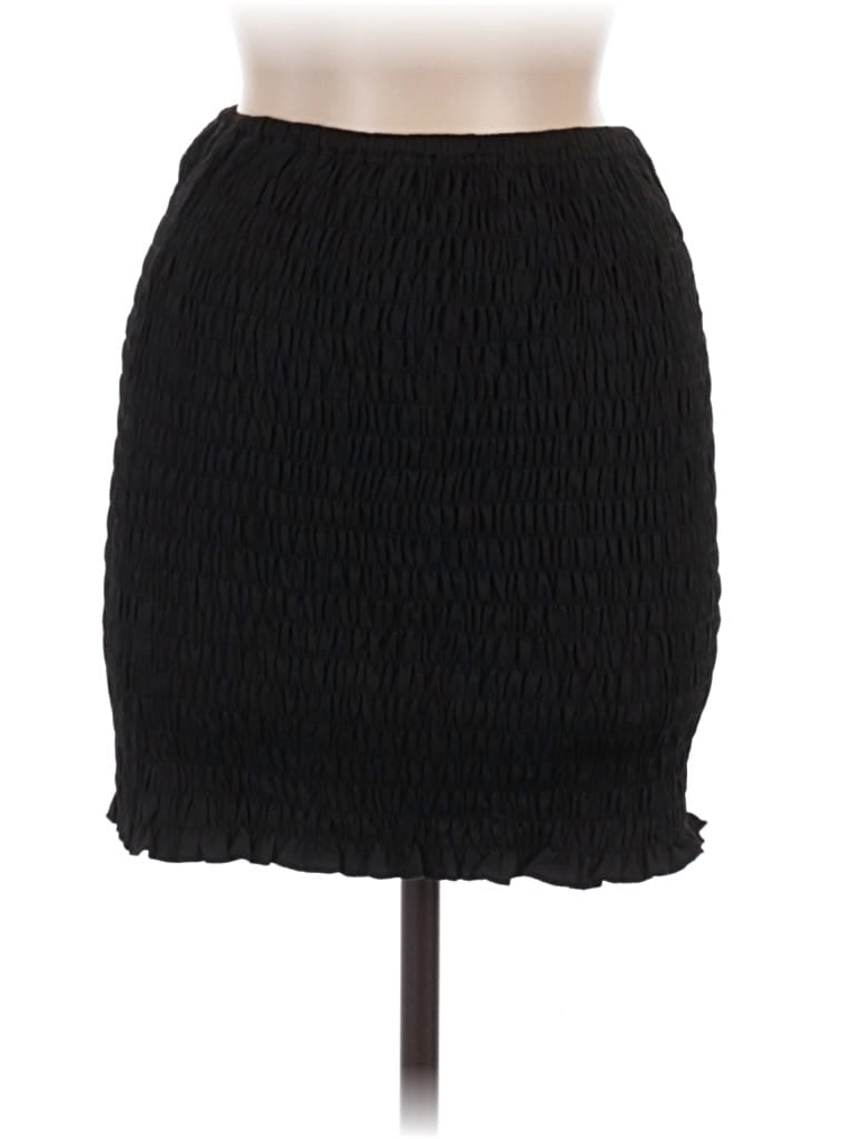 Pre-owned Lyaner Casual Skirt In Black