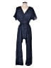 Shein 100% Polyester Polka Dots Blue Jumpsuit Size 4 - photo 1