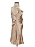 Shein Metallic Tan Cocktail Dress Size XS - photo 4