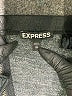 Express Solid Gray Casual Skirt Size XS - photo 4
