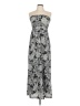 Aqua 100% Polyester Gray Casual Dress Size XS - photo 1