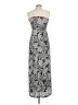 Aqua 100% Polyester Gray Casual Dress Size XS - photo 2