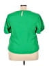 Vince Camuto 100% Polyester Green Short Sleeve Blouse Size XXL - photo 2