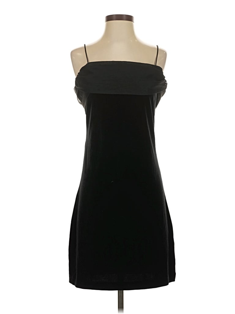 Pre-owned Betsy & Adam Cocktail Dress In Black