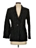 Bernard Zins Stripes Black Wool Blazer Size 4 - photo 1