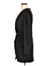 Zara Solid Black Casual Dress Size L - photo 5