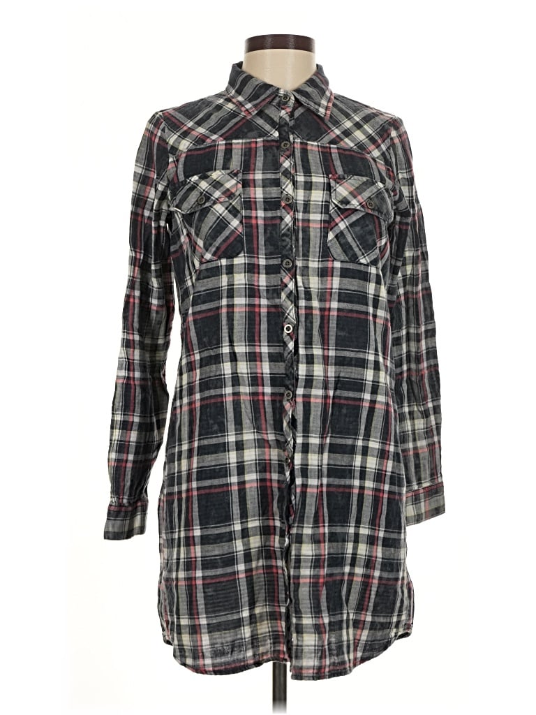 Pre-owned Lovestitch Casual Dress In Gray