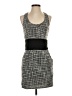 Kimchi Blue Tweed Multi Color Gray Cocktail Dress Size 2 - photo 1